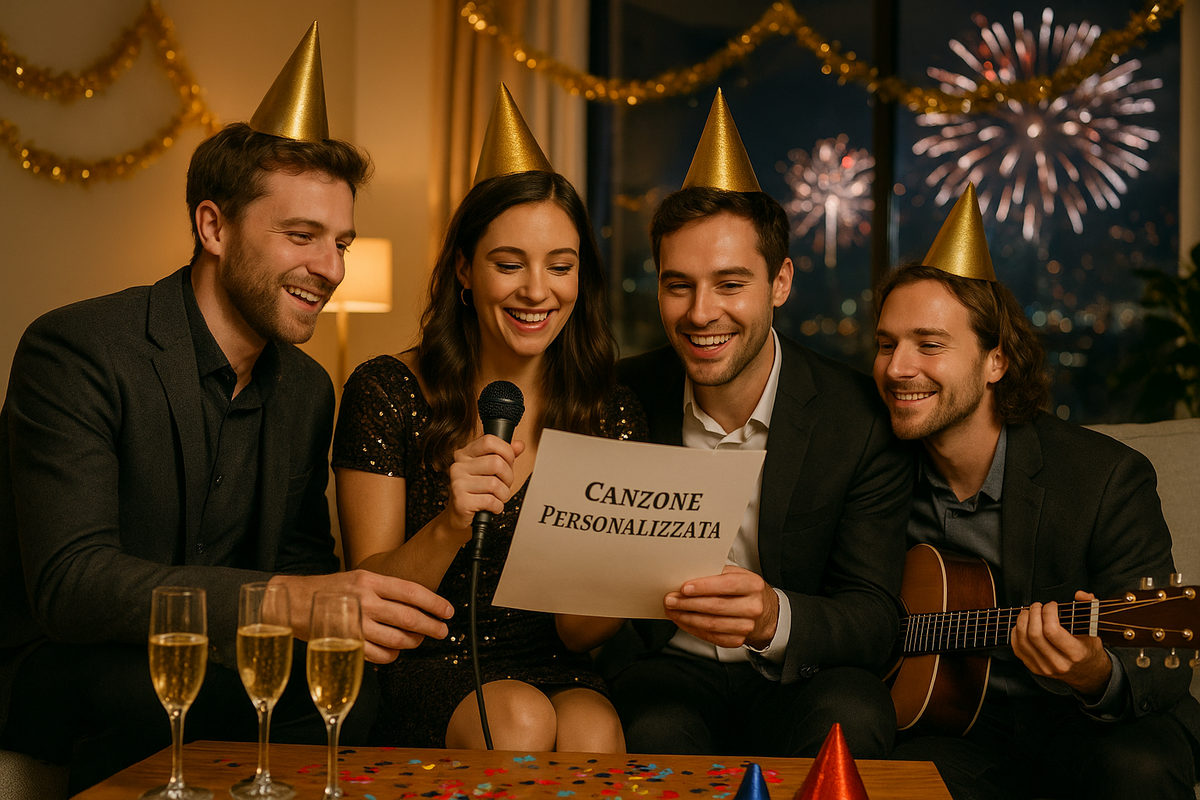 capodanno canzone personalizzata