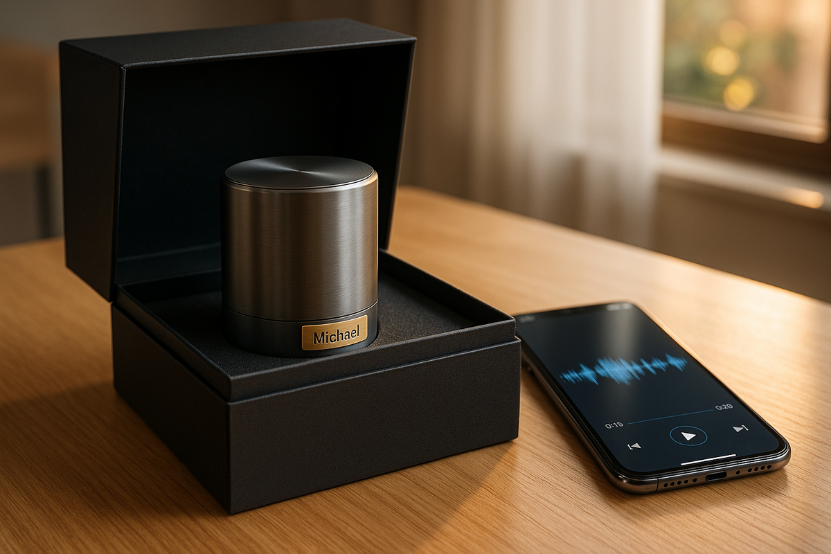 regalo audio personalizzato