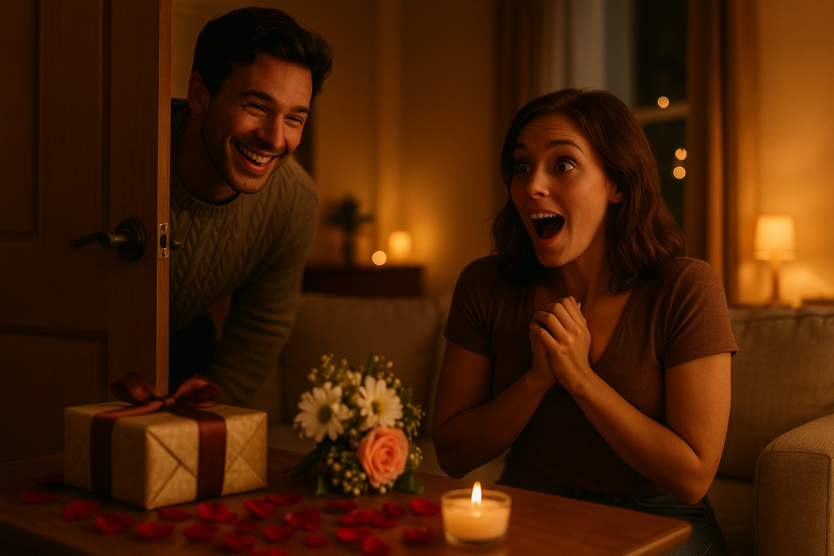 sorprendere il partner